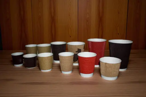 Ripple Paper cups 90ml to 450ml 