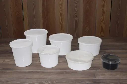 RO Round containers 300ml to 1250ml